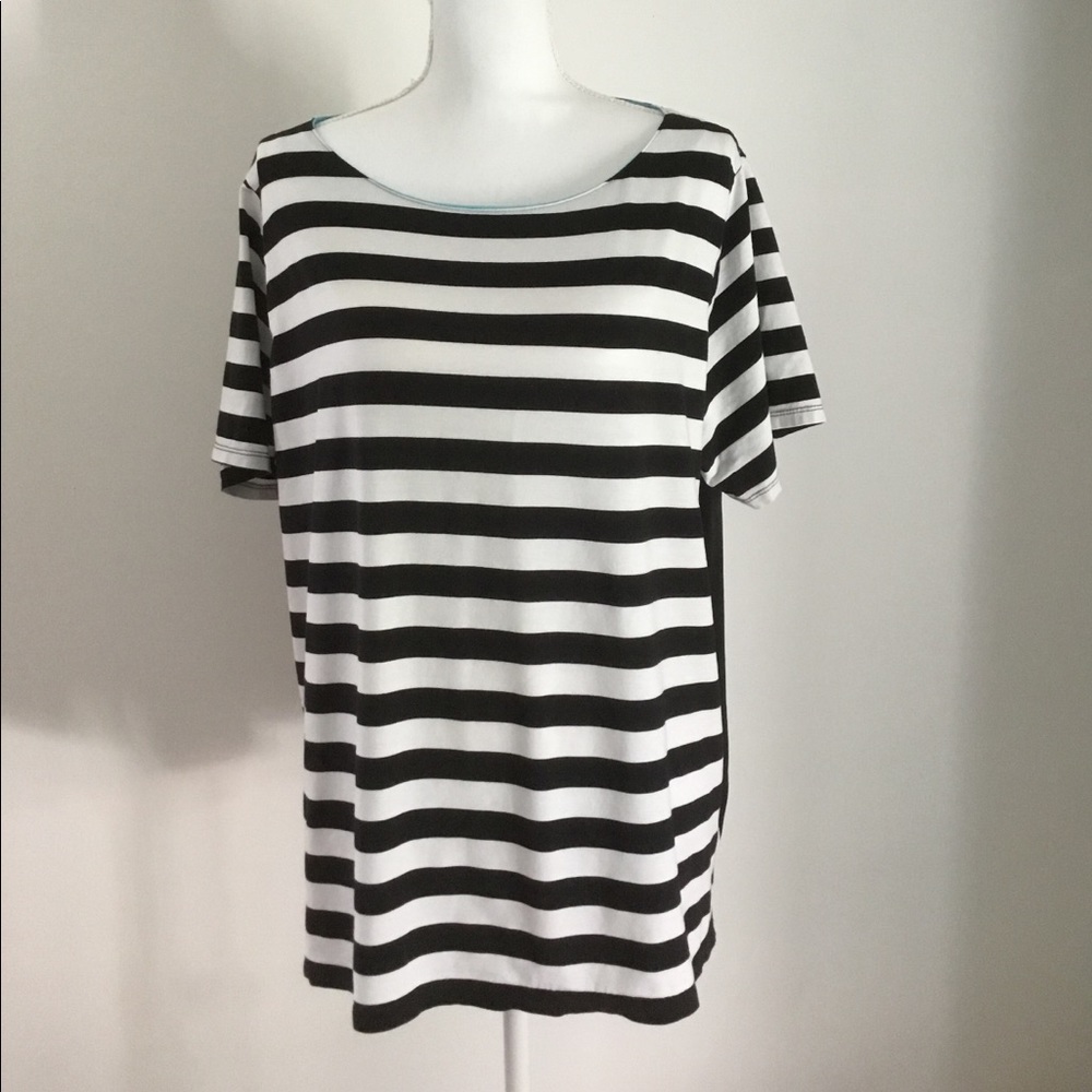 Jones New York Striped Top